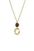 Stainless Steel Pendant necklaces Circle Casual Daily Simple Series Women's jewelry