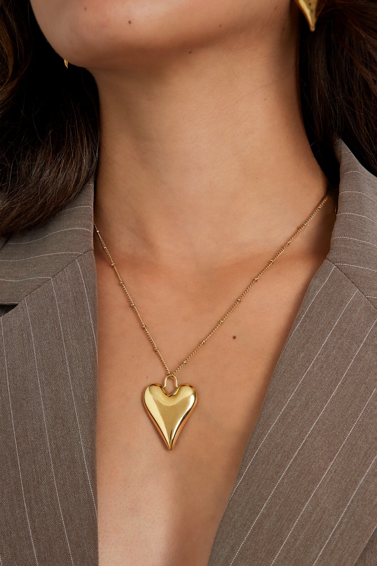necklace heartfelt charm