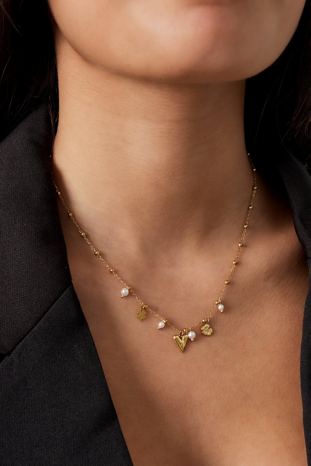 Elegant Heart Pendant Necklace - All Fit, Simple & Casual