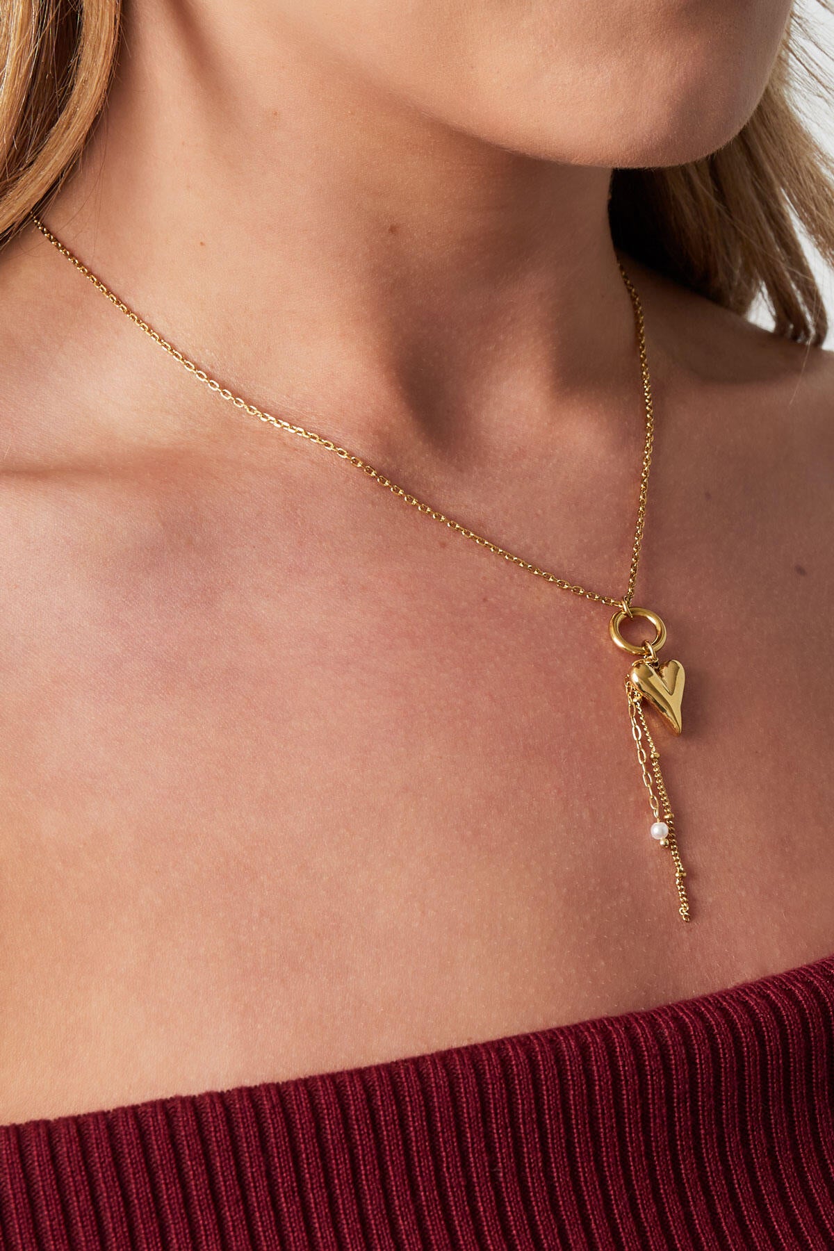 Elegant Heart Pendant Necklace for Everyday Wear