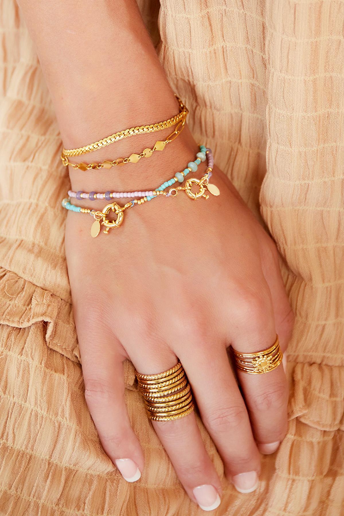 Double-layered bracelet Stainless Steel