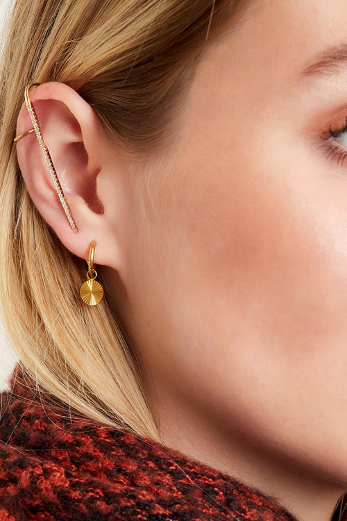 stainless steel earrings circle 