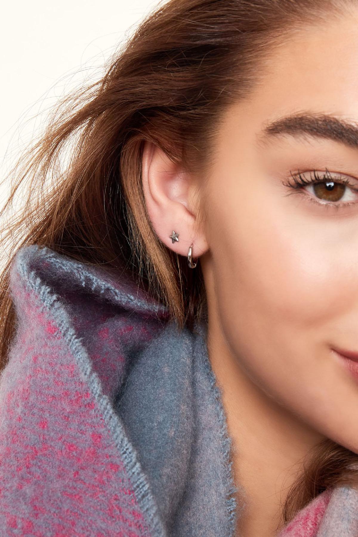 Simple XXS Stainless Steel Hoop Earrings