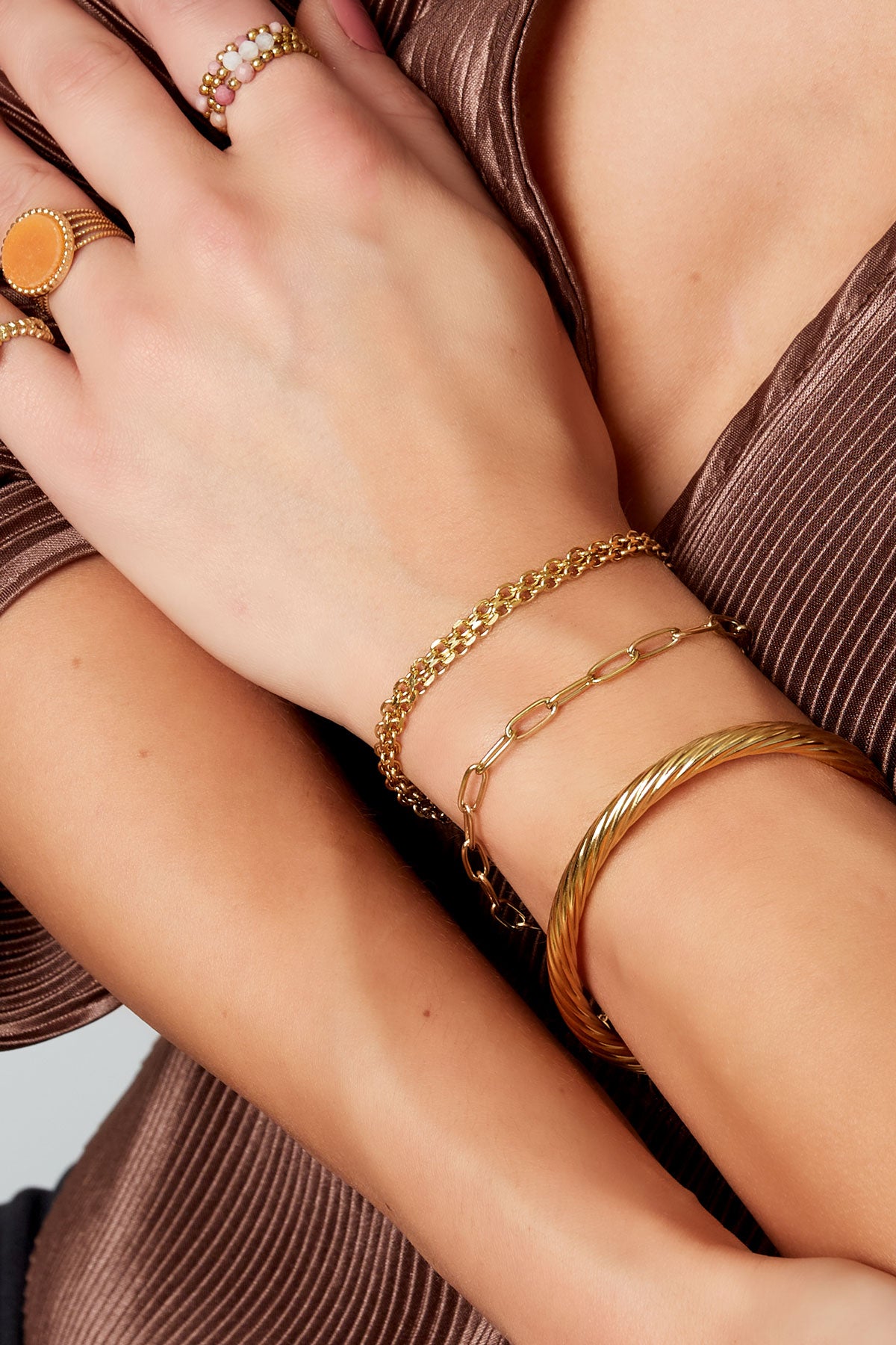 Basic Stainless Steel Link Bracelet