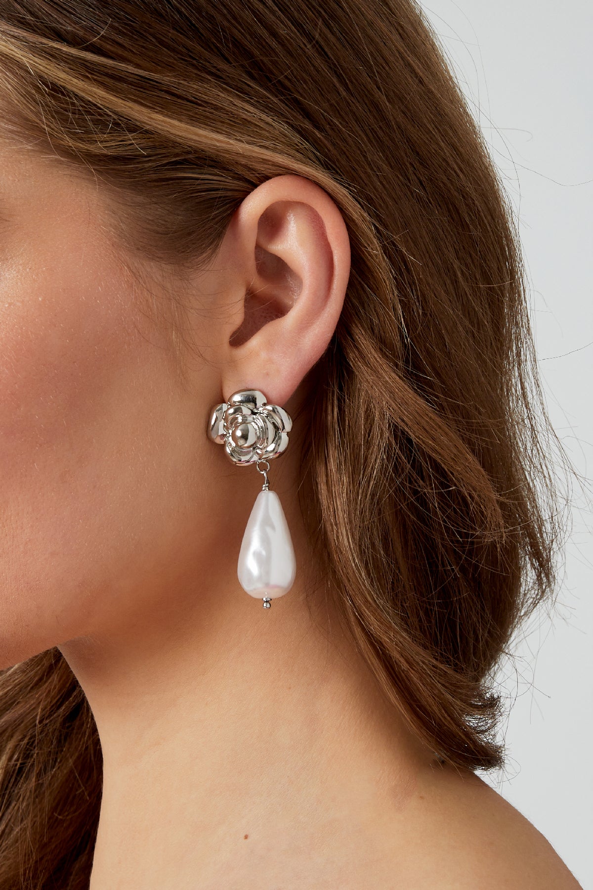 eternal rose earrings