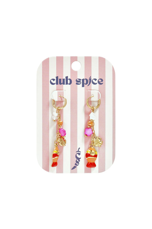 Stainless Steel Dangle Earrings Fish Vacation Daily Romantic Series Women's jewelry