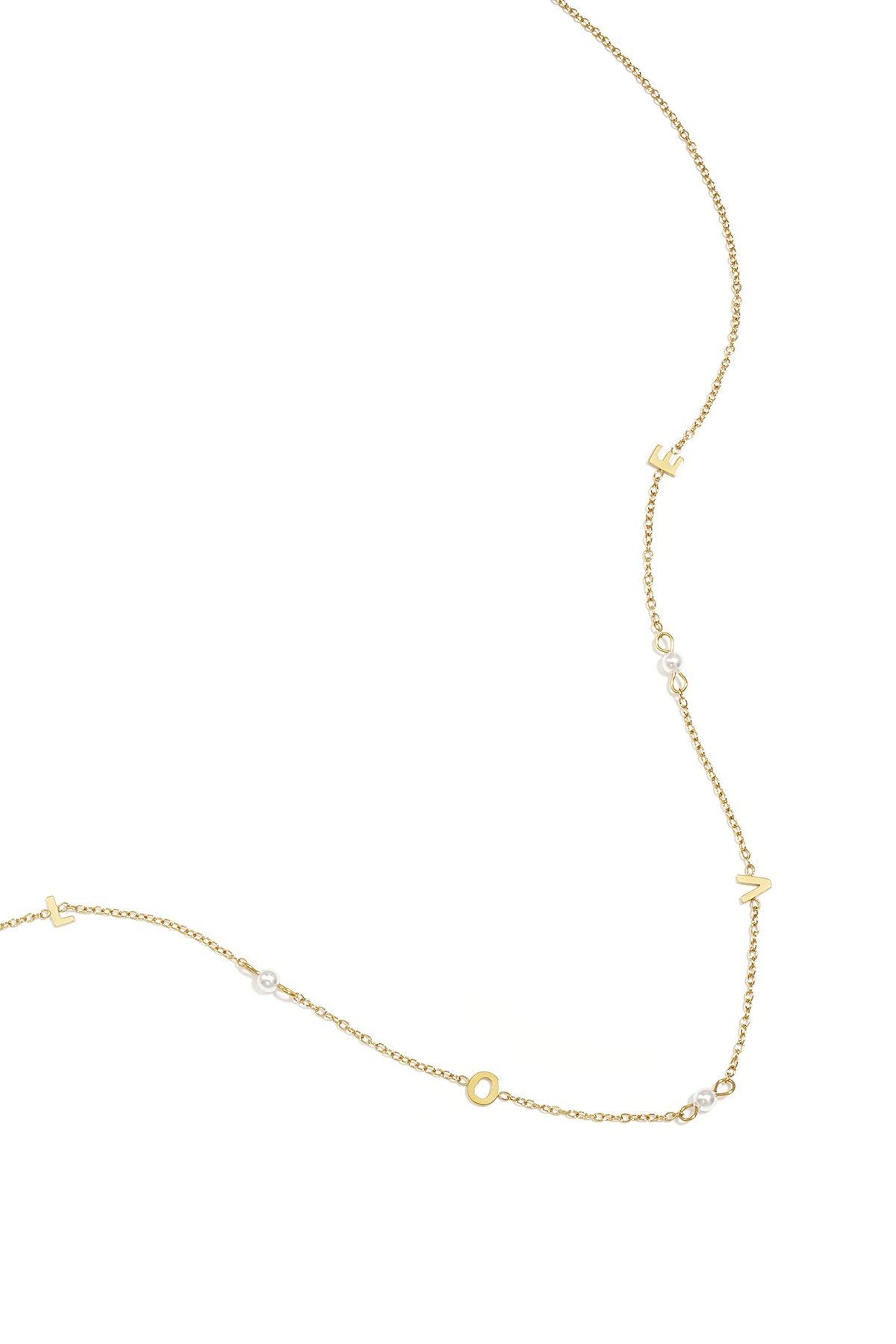 Elegant Gold Zircon Chain Necklace for Women