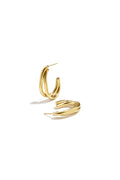 Stainless Steel Hoop Earrings Circle Simple Daily Simple Series Women's jewelry