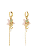 Summer seahorse earrings