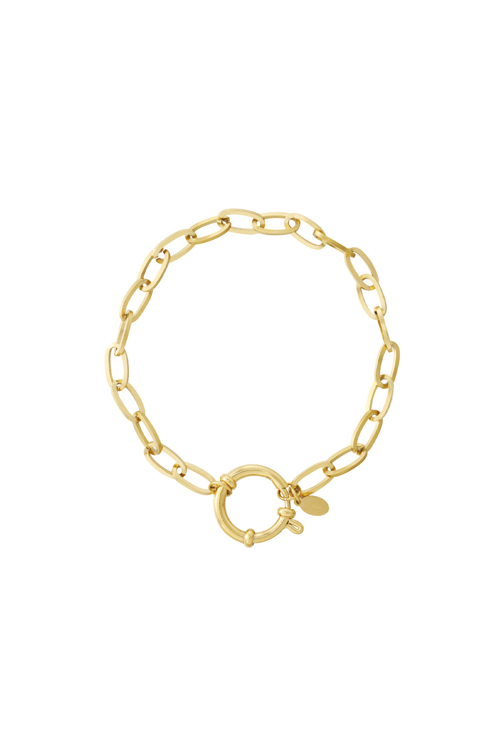 DIY Chain Bracelet – Gold-Plated Steel