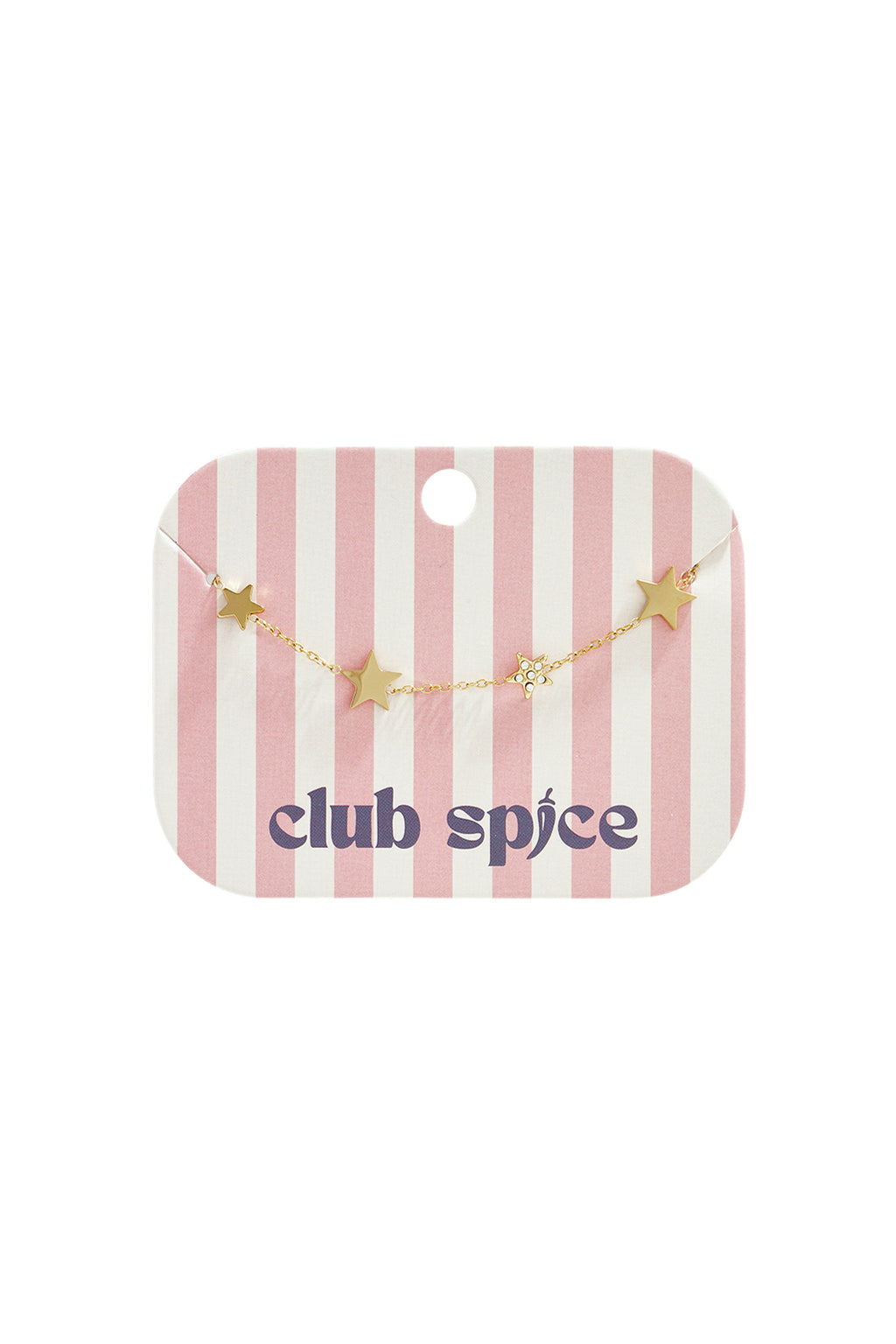 14K Gold Plated Stainless Steel Charm Bracelets Star Daily Simple Series Women's jewelry