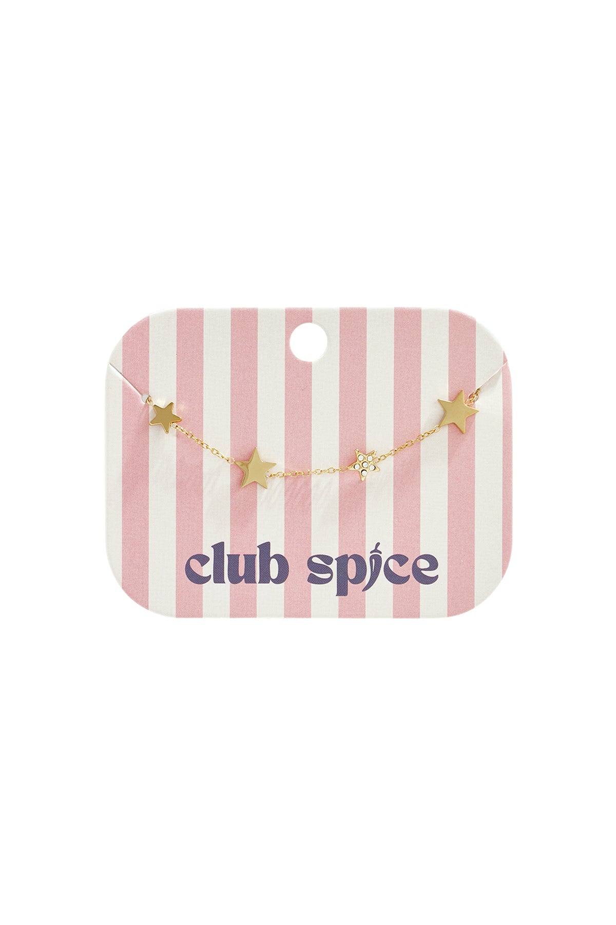 14K Gold Plated Stainless Steel Charm Bracelets Star Daily Simple Series Women's jewelry