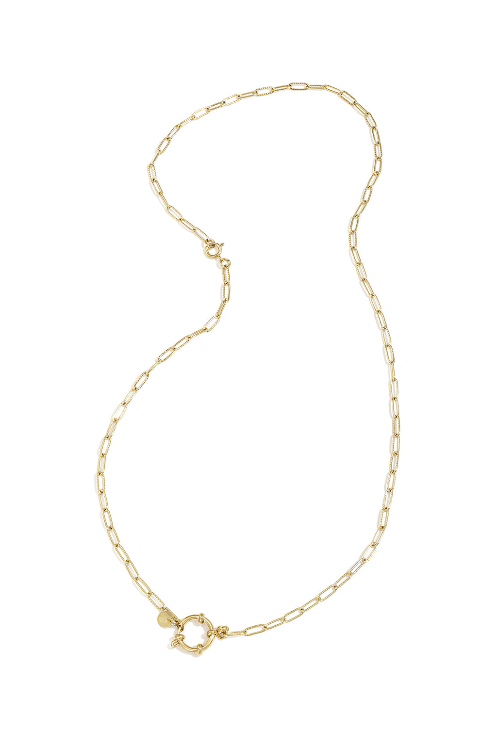 DIY Chain Necklace – Gold-Plated Steel