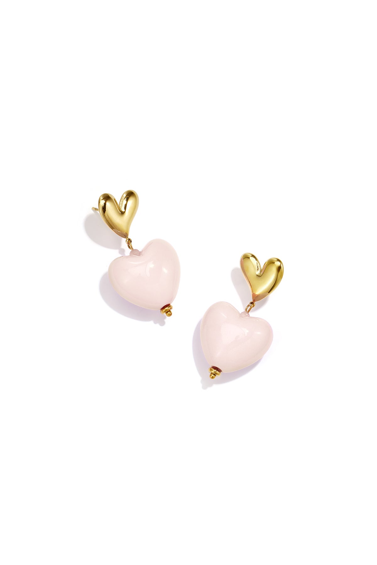 Stainless Steel Drop Earrings Heart Casual Daily Romantic Series Women's jewelry