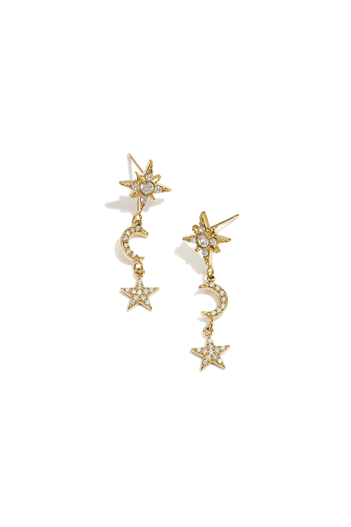 Stainless Steel Dangle Earrings Star Daily  Women's jewelry