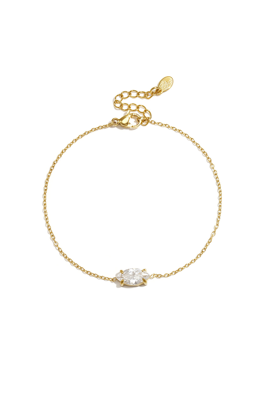 Stainless Steel Charm Bracelets Ellipse Shape Simple Daily Simple Series Women's jewelry