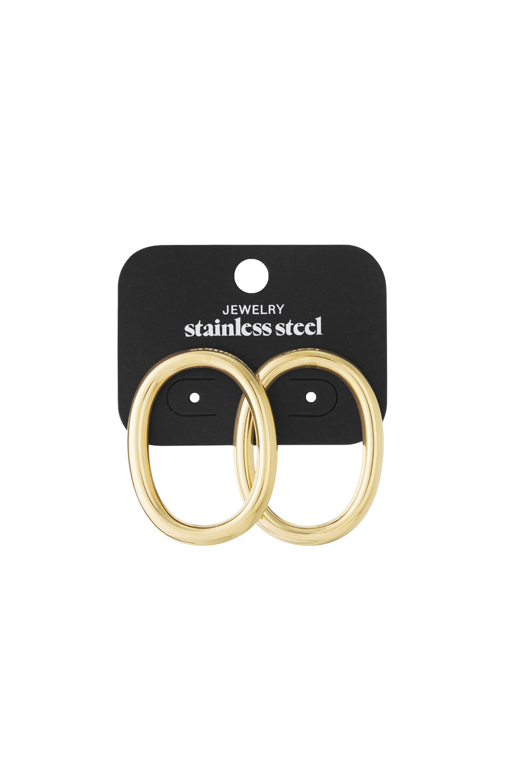 Oval Hoop earrings