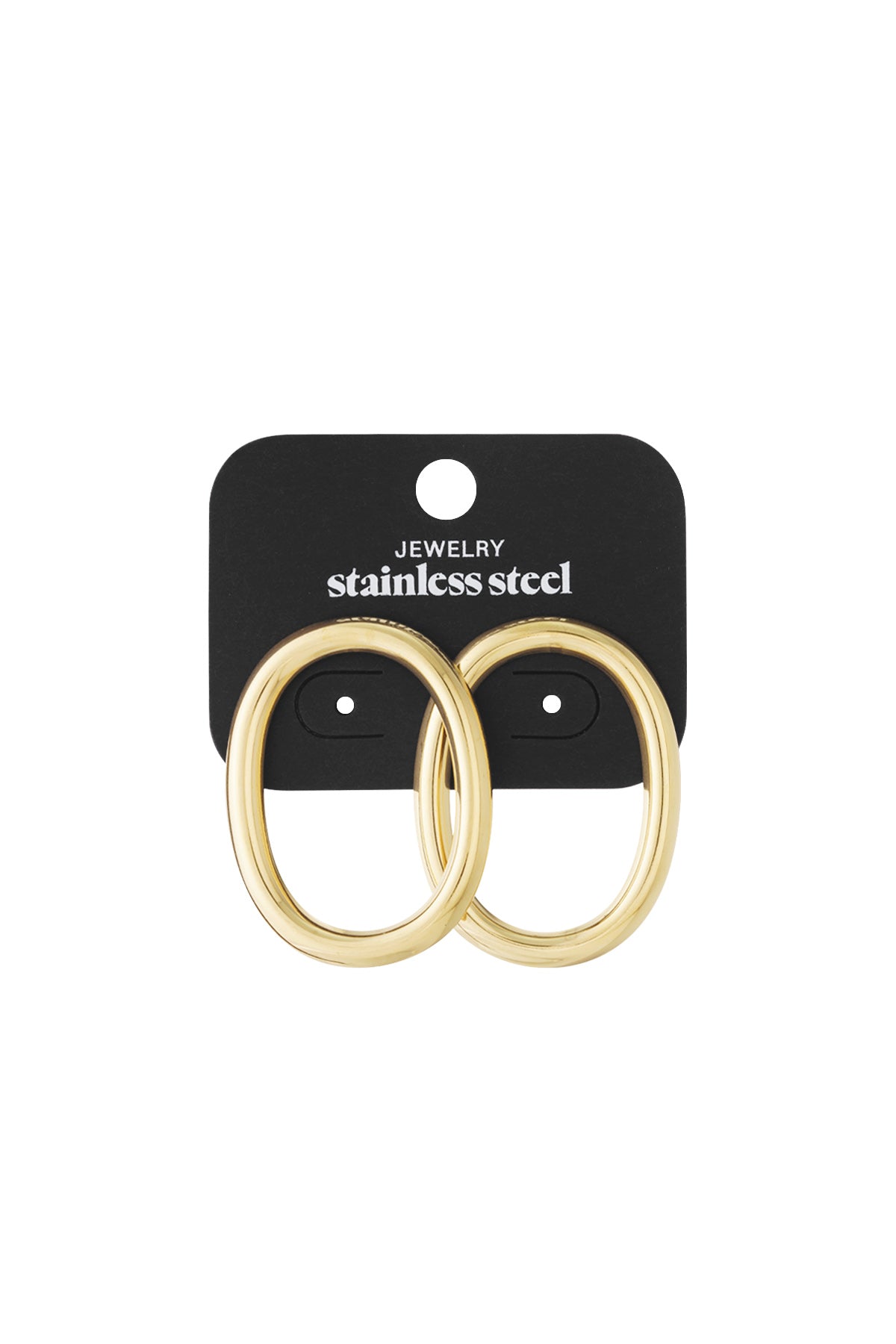 Oval Hoop earrings