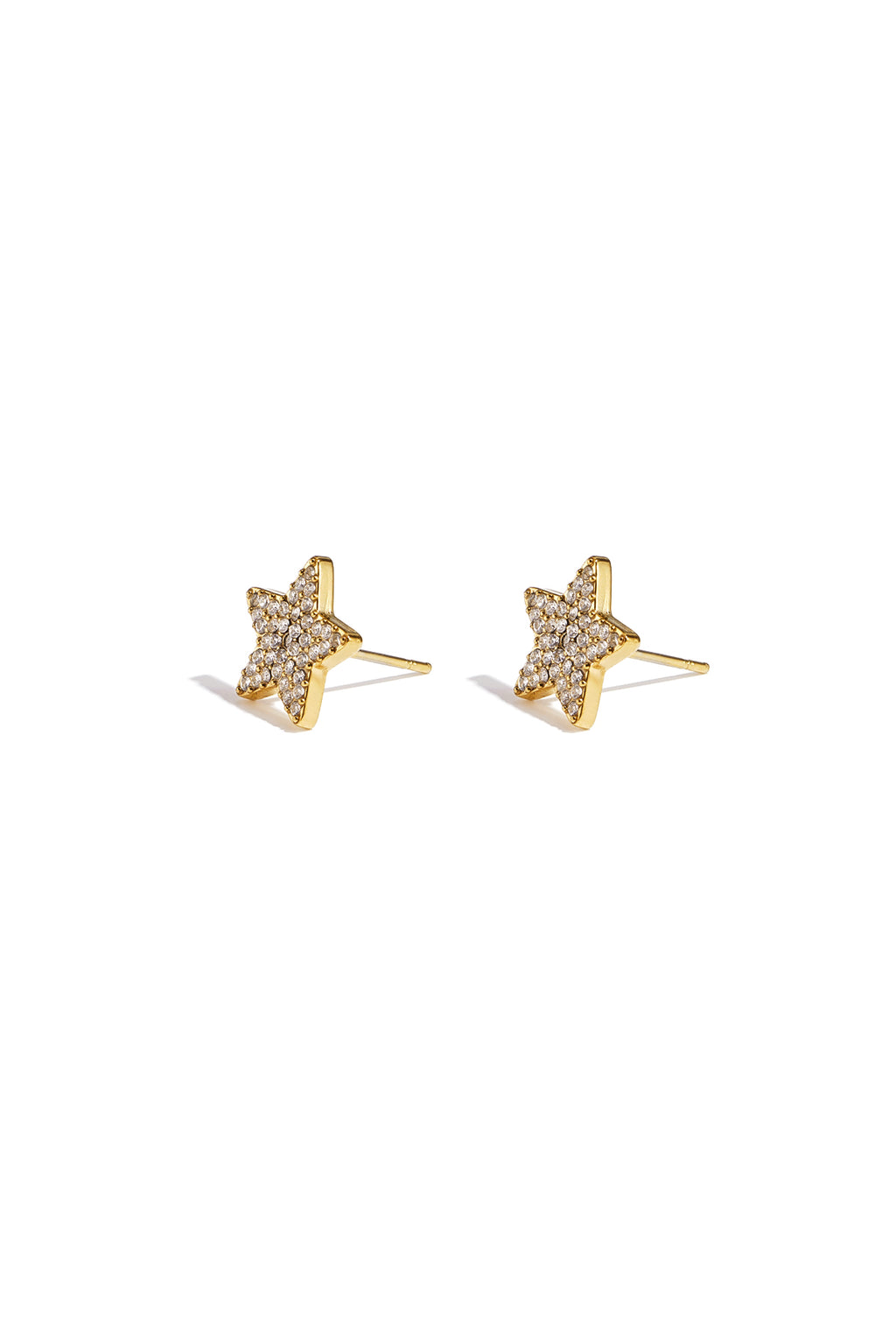 Stainless Steel Stud Earrings Star Simple Daily Simple Series Women's jewelry
