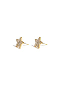 Stainless Steel Stud Earrings Star Simple Daily Simple Series Women's jewelry