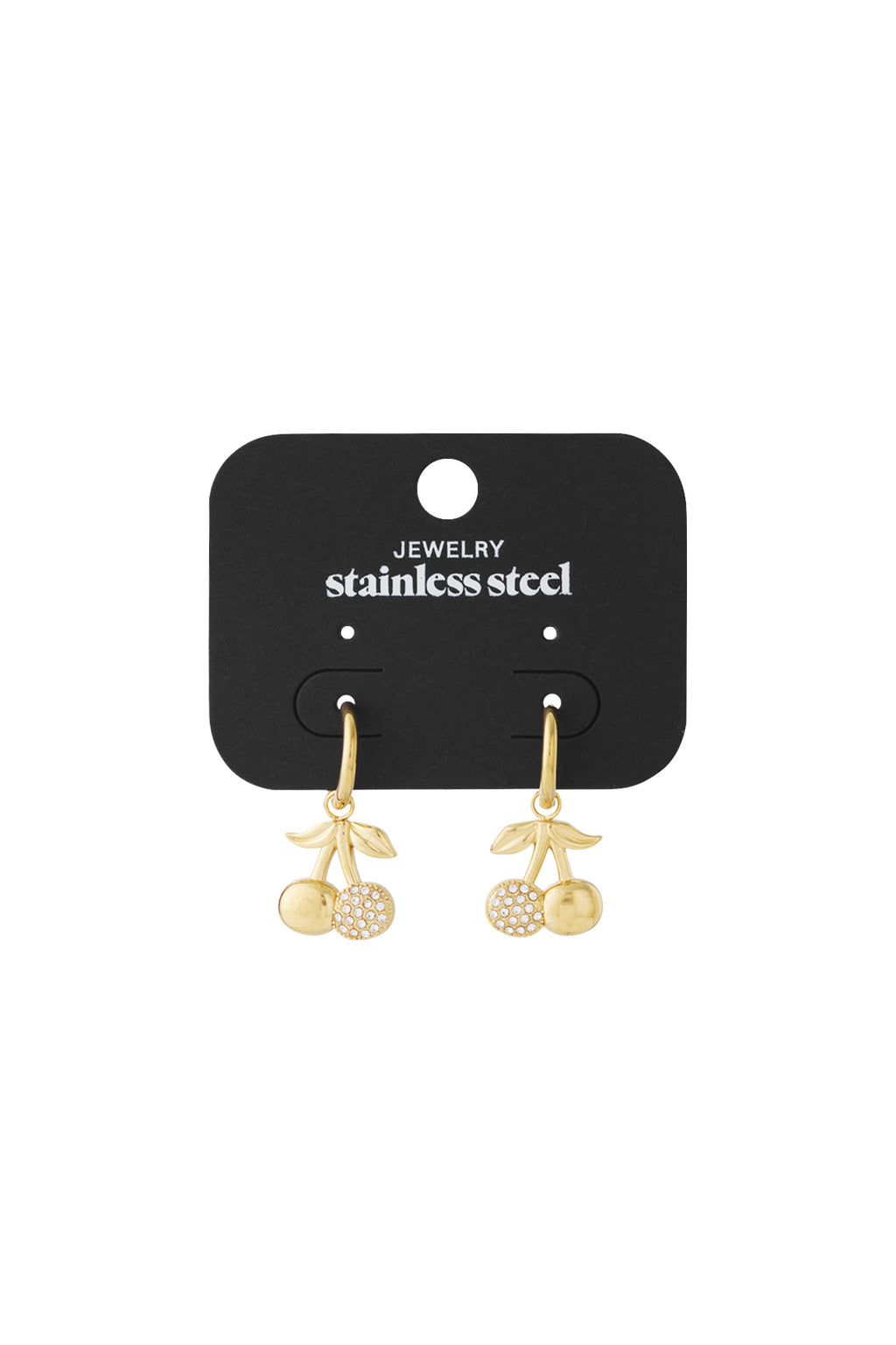 Cherry sparkle earrings