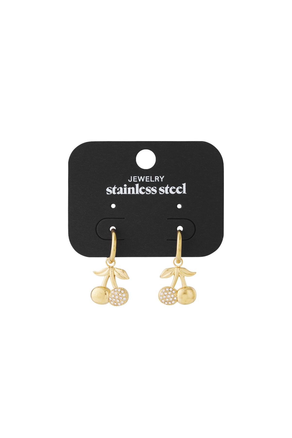 Cherry sparkle earrings