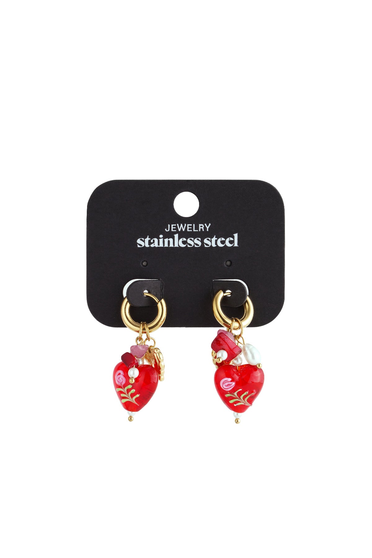 Pastel heart Earrings