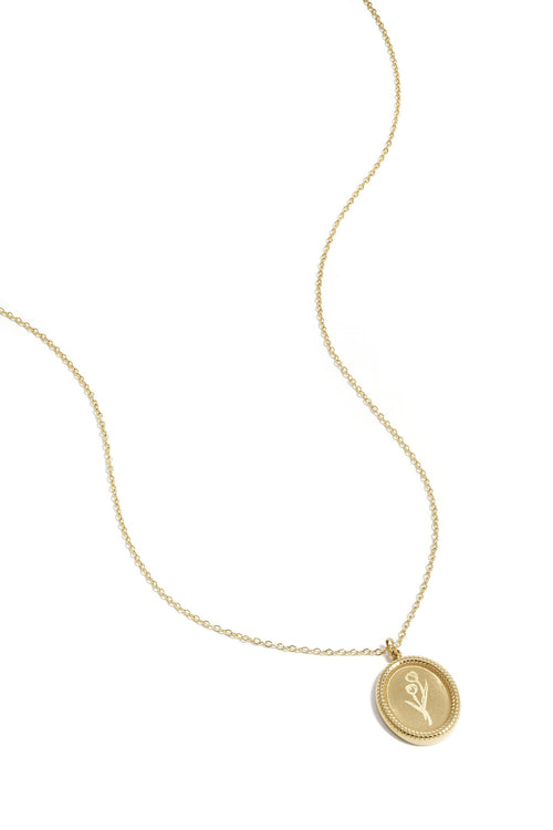 Elegant Stainless Steel Flower Pendant Necklace