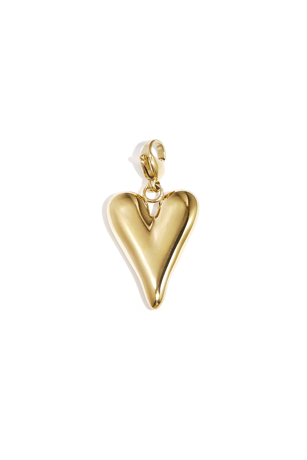 Jewelry charm long heart DIY