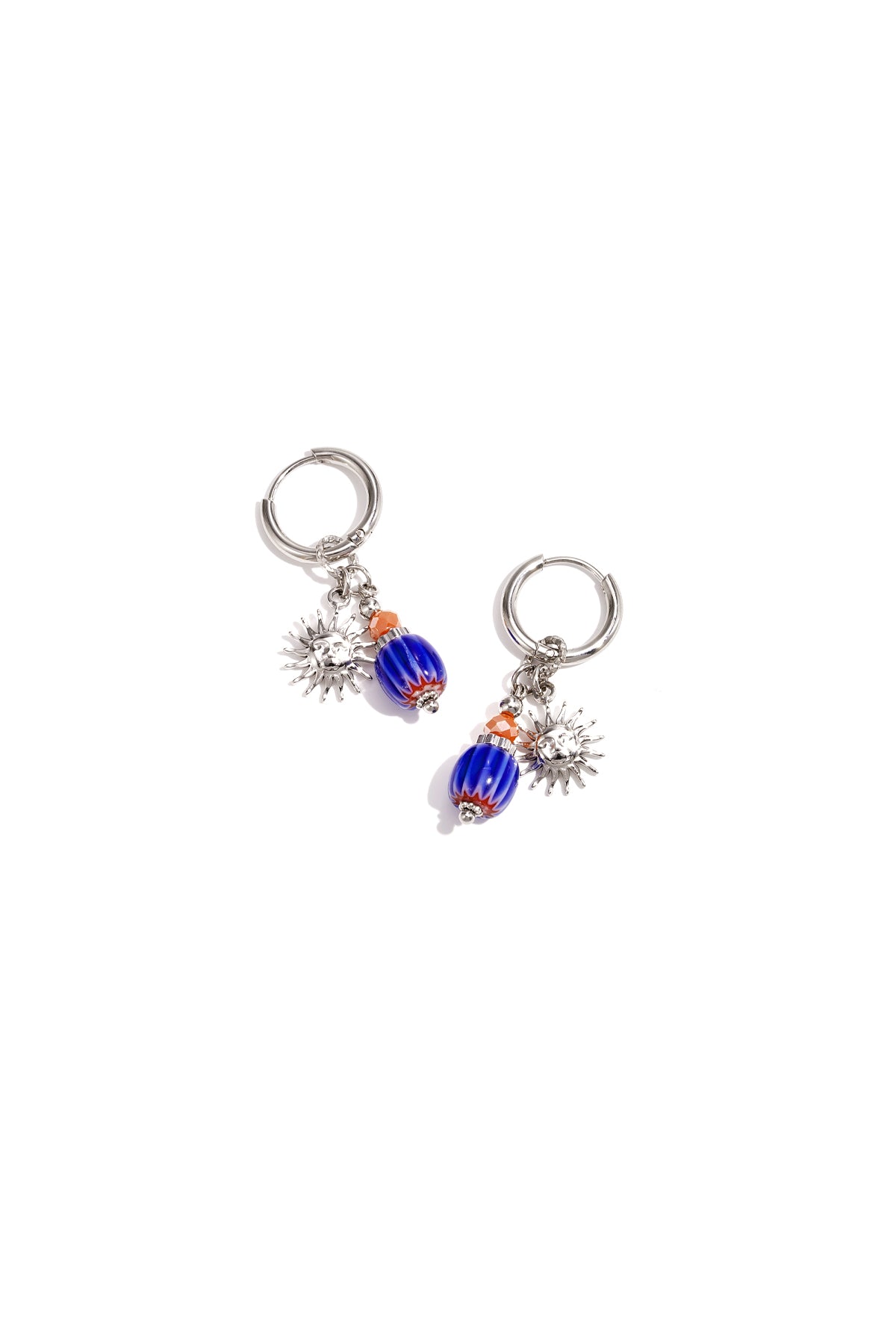 Sun Happy Charm earrings