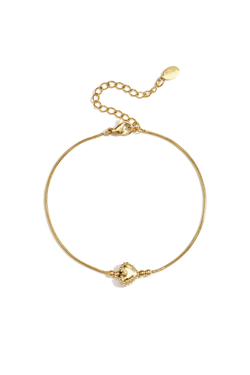 Elegant Heart Charm Bracelet for Daily Wear