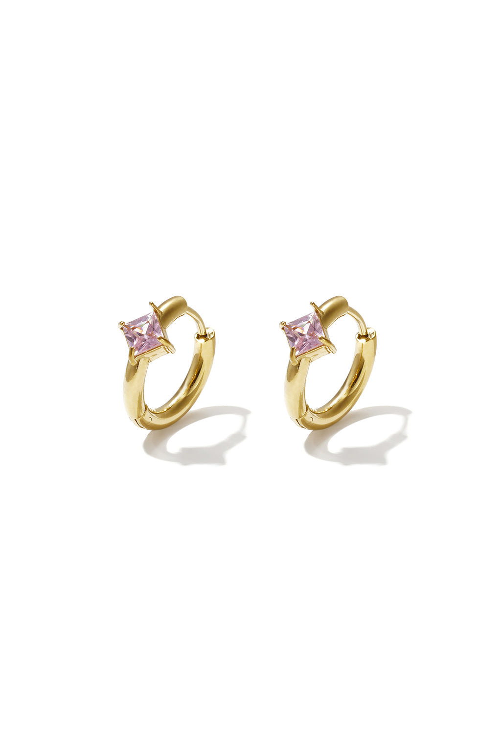 Stainless Steel Hoop Earrings Geometric Shape Simple Daily Simple Series Women's jewelry