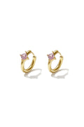 Stainless Steel Hoop Earrings Geometric Shape Simple Daily Simple Series Women's jewelry