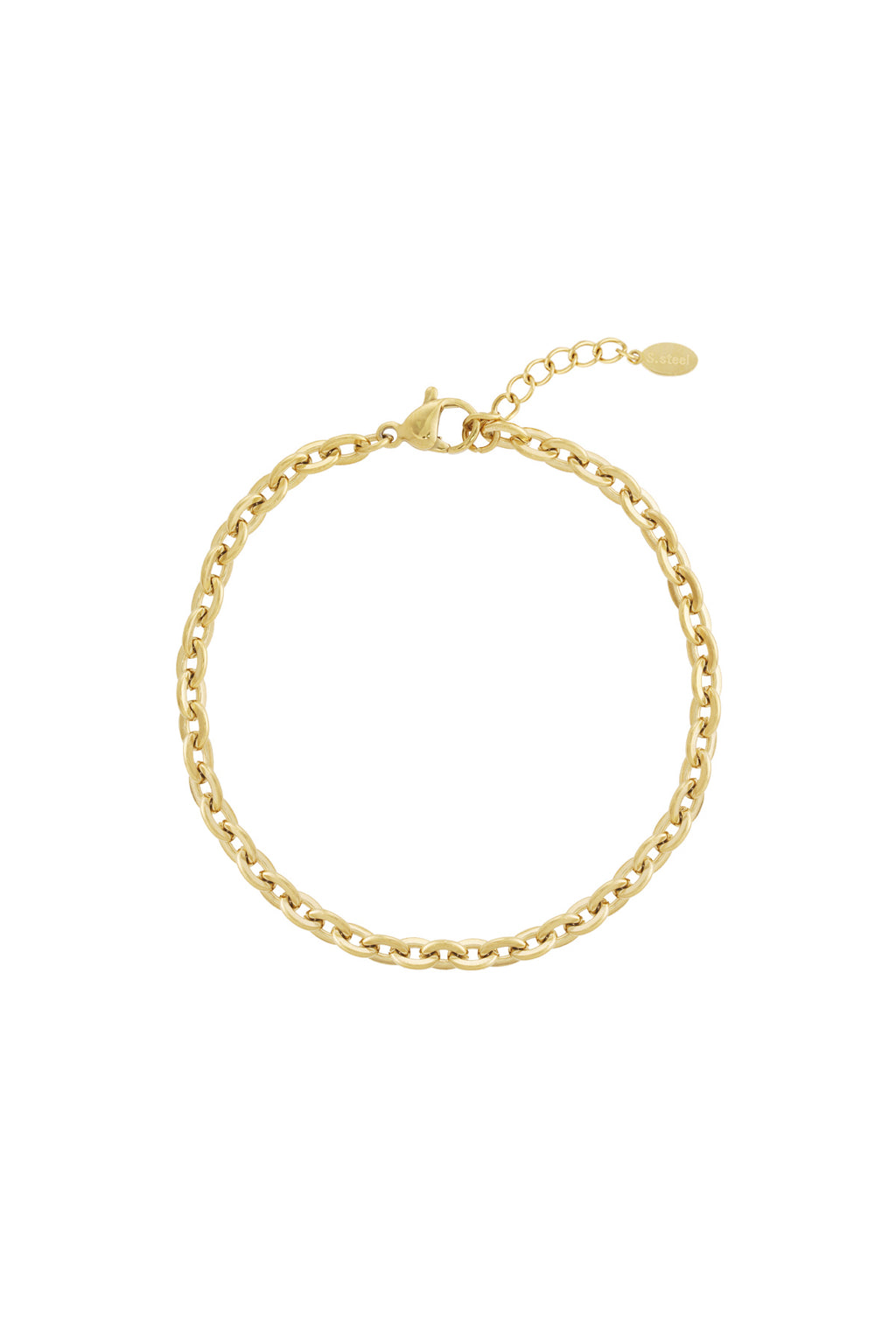 Stainless Steel Chain Bracelets Chain DIY Daily Simple Series Women's jewelry