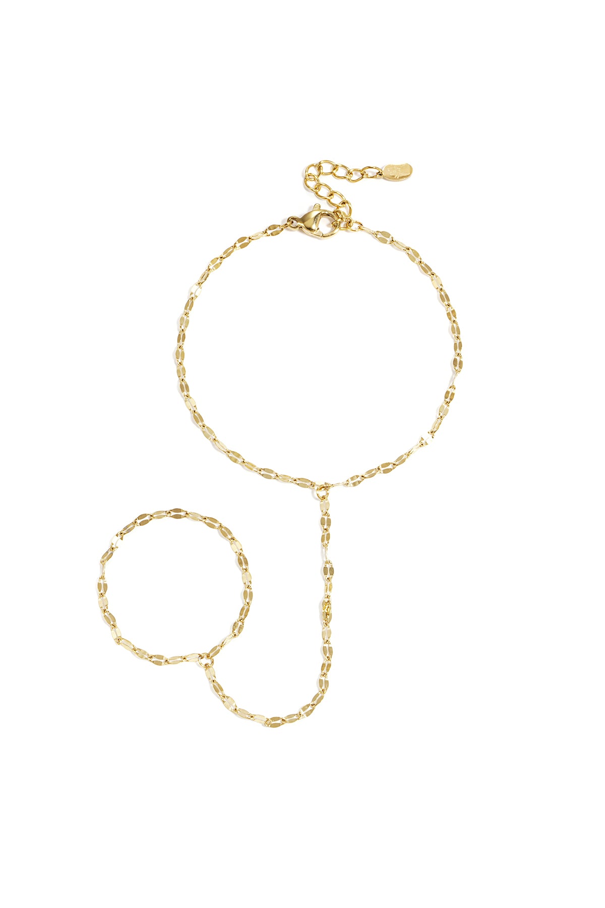 Chain Bracelet – Gold-Plated Steel