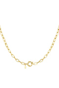 necklace basic links round closure