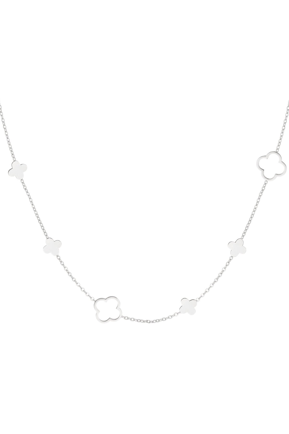 Elegant Stainless Steel Chain Necklace in Silver & Gold