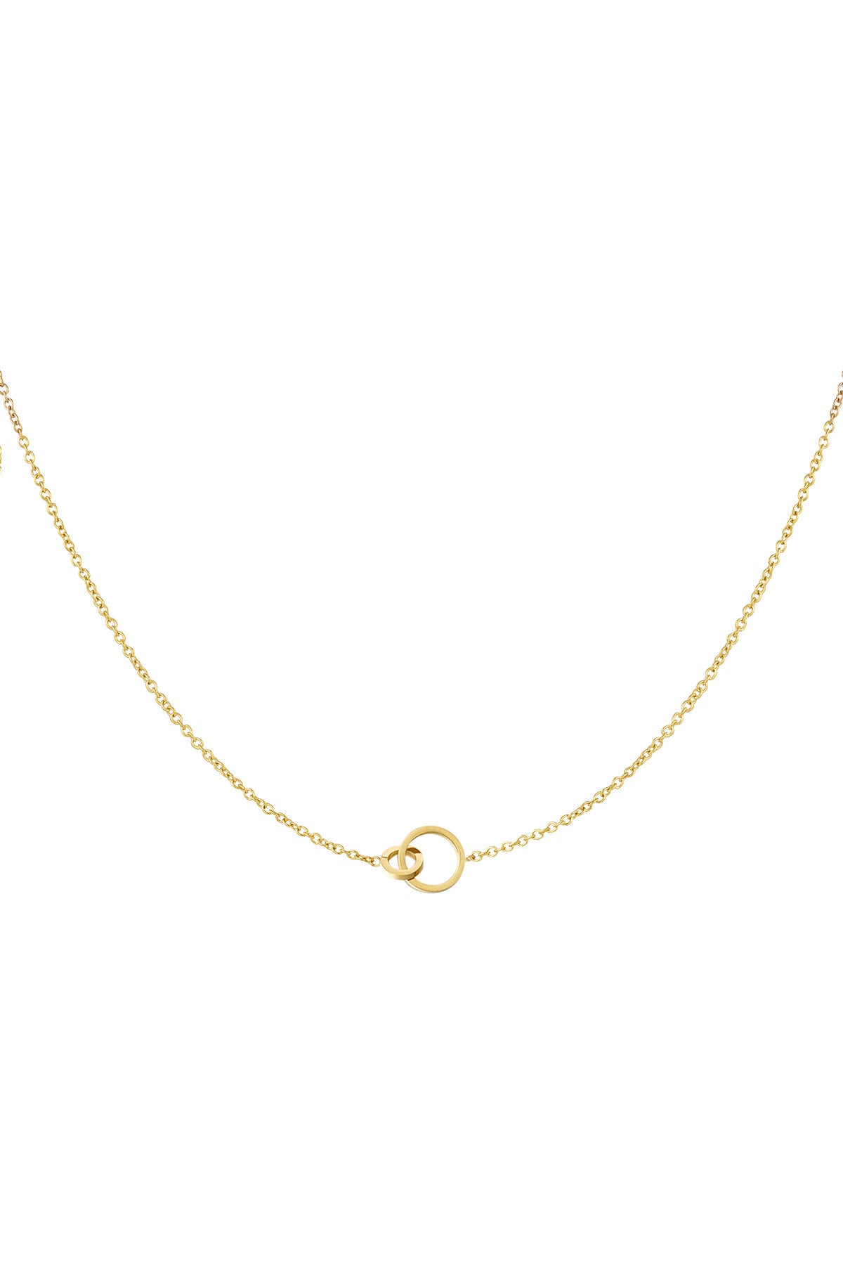 Elegant Stainless Steel Clavicle Chain Necklace for Women