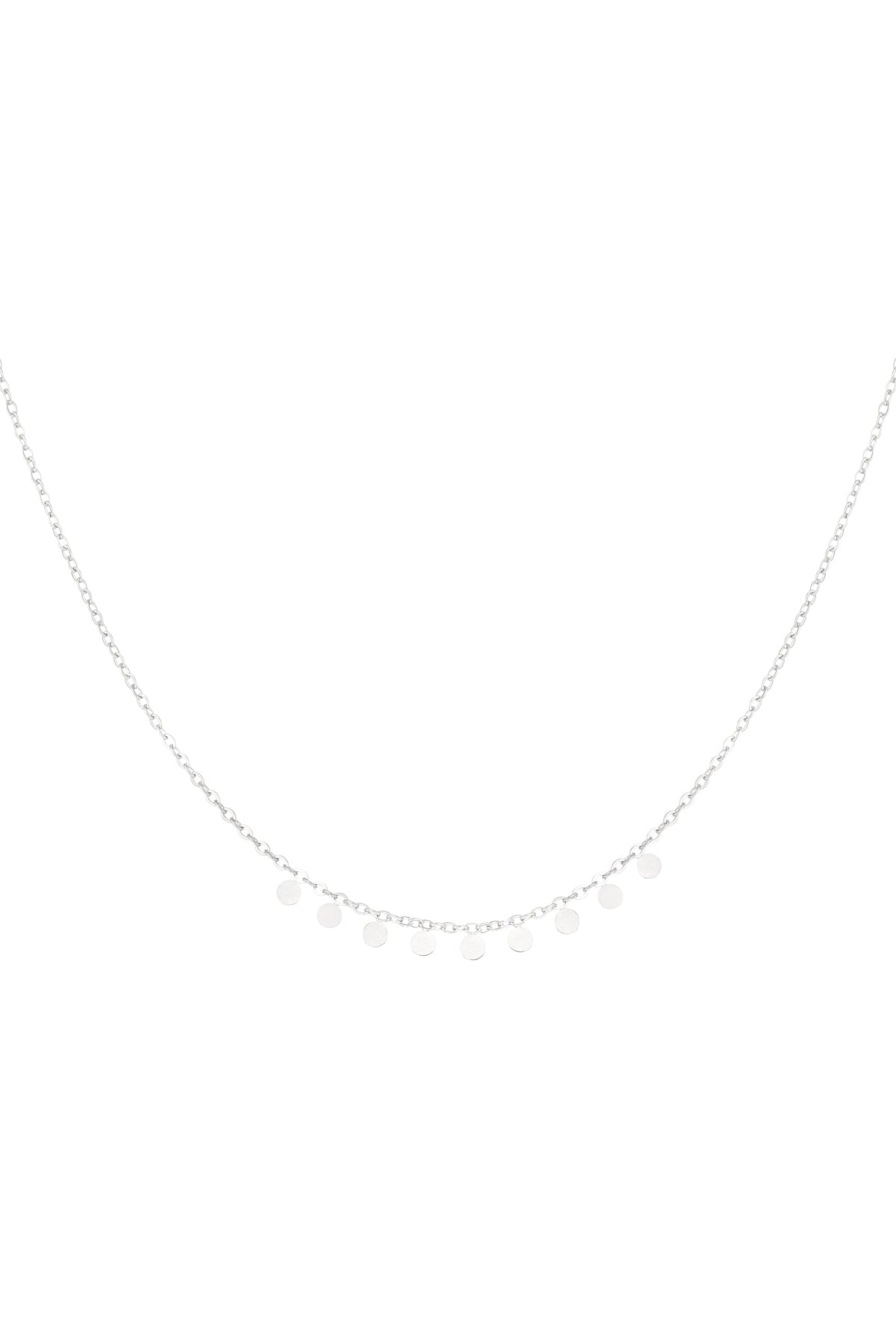 Elegant Stainless Steel Chain Necklace in Silver & Gold