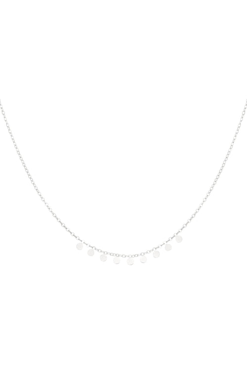 Elegant Stainless Steel Chain Necklace in Silver & Gold
