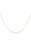 Elegant Stainless Steel Chain Necklace in Silver & Gold