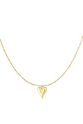 Elegant Statement Pendant Necklace in Silver & Gold