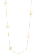 Elegant 70cm+ Stainless Steel Long Necklace, Silver & Gold