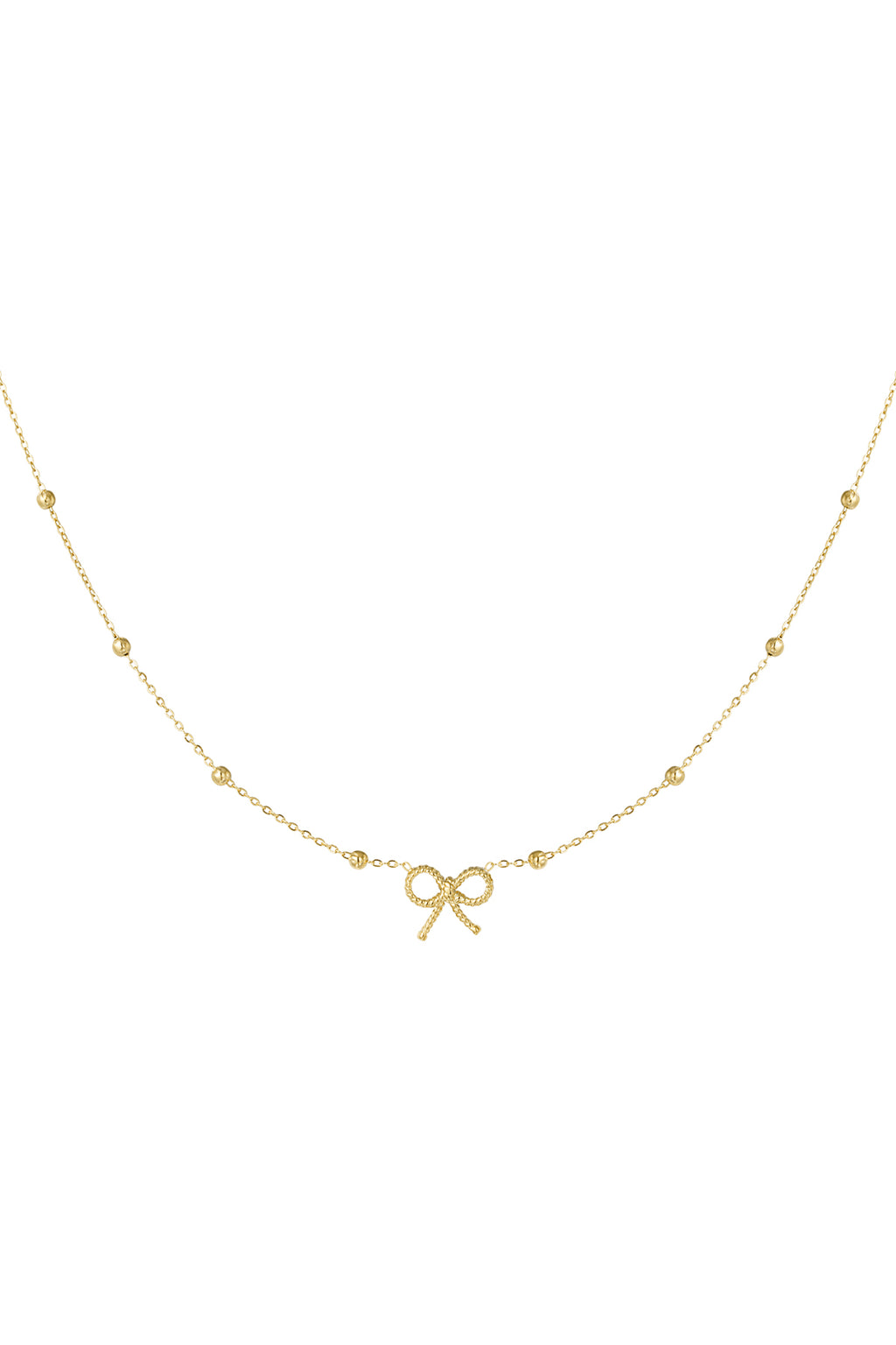 Elegant Stainless Steel Pendant Necklace in Silver and Gold