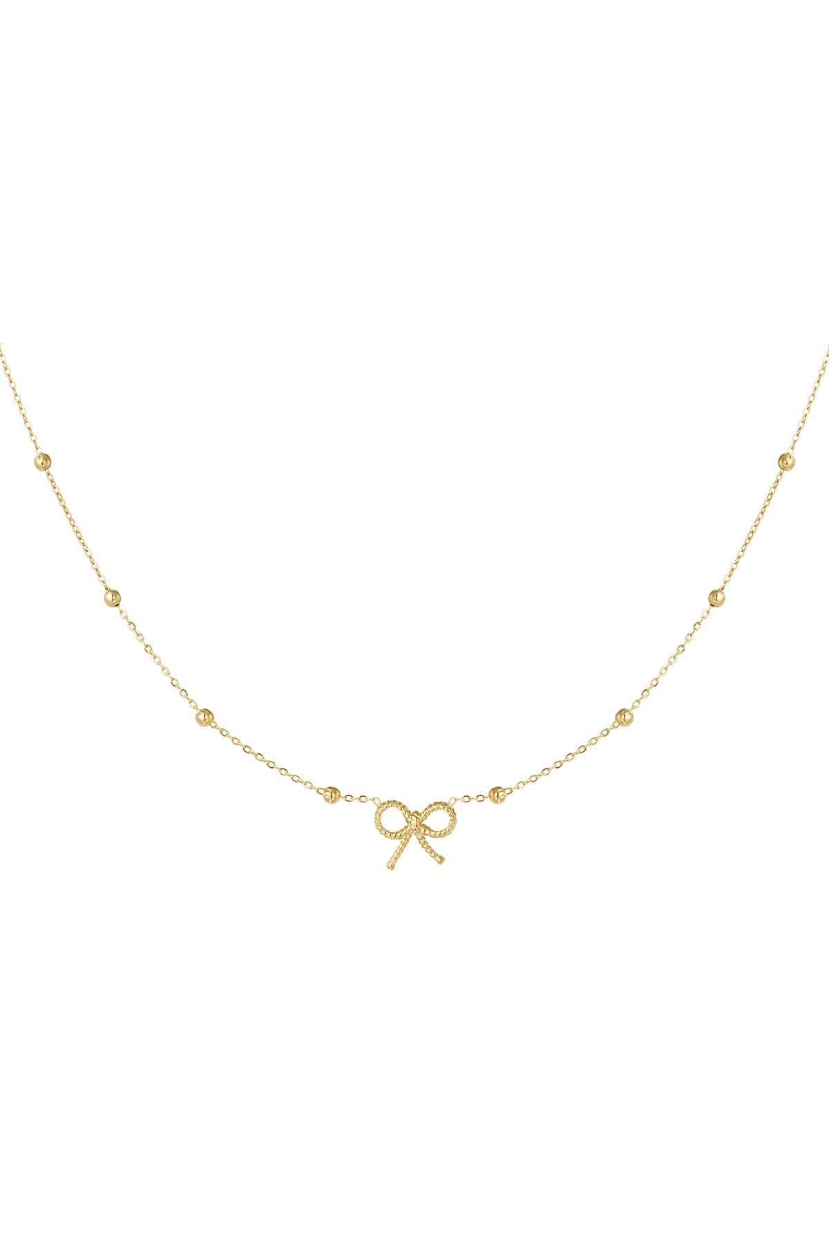 Elegant Stainless Steel Pendant Necklace in Silver and Gold