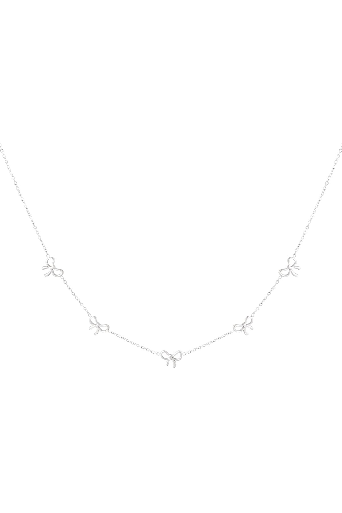 Elegant Stainless Steel Chain Necklace in Silver & Gold