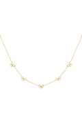 Elegant Stainless Steel Chain Necklace in Silver & Gold