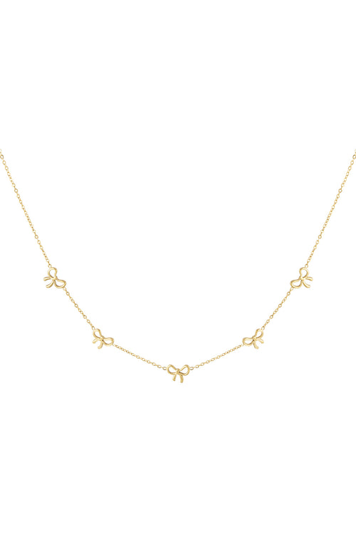 Elegant Stainless Steel Chain Necklace in Silver & Gold