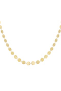 Elegant Minimalist Circle Chain Necklace for Everyday Wear