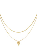 Stylish Heart Layered Necklace for Everyday Wear